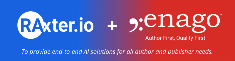 Enago acquires US-based RAx Labs Inc. – to provide end-to-end AI solutions for all author and publisher needs